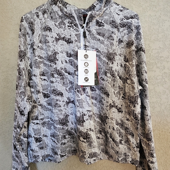 Spyder Acrive half-zip Pullover long sleeve sweatshirt Size XL New - Picture 2 of 6